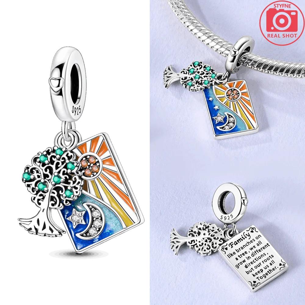

Charm Bead Charms Plata Life Tree Moon Star Shape Sun Bead Charms Bead Charms Compatible With Authentic Bracelets Charm Bead Charms Ideal For Women Je