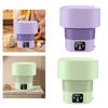 9L Foldable Mini Washing Machine Socks Underwear Panties Retractable Home Portable