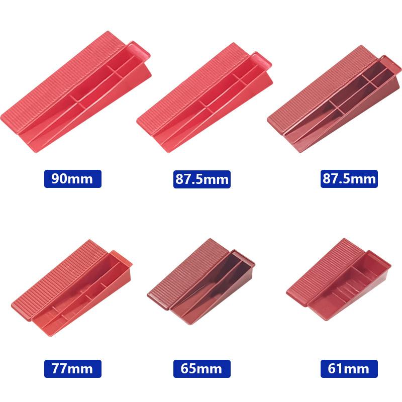 100Pcs Ceramic Tile Leveling System Clips Spacers Laying Clips For Tile Laying Floor Wall Construction Tools 1/1.5/2/2.5/3Mm