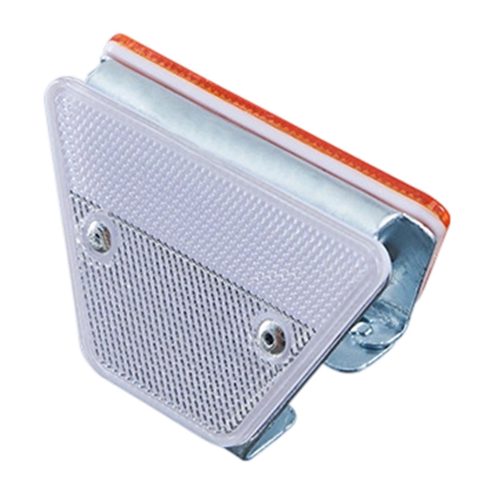 Guardrail Reflective Marker Trapezoid Lane Reflector for Driveway Entrance Sidewalks Traffic Freeways