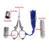 Embroidery Scissors Kit Precision Scissors Sewing Kit Thimble Needle Case Sewing Tools Exquisite Metal Sewing Thimble Vintage