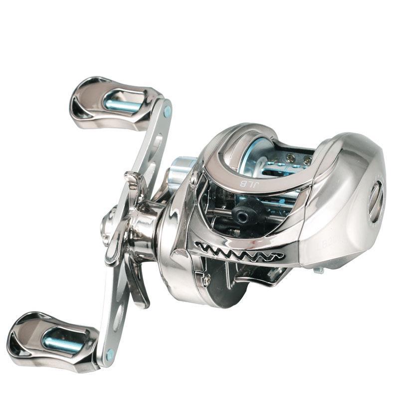 Water Drop Reel Metal Master: Long-Distance Fishing with Anti-Explosion Line-Arming Alarm