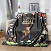 1pc, Cozy Toy Story Home Decor Blanket: Perfect Flannel Throw for Bedroom, Living Room, Travel, Camping, Car