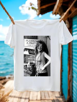 T-shirt Vintage T-shirt Vintage Janis Joplin Graphique - Retr...