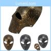 Terrifying Halloween Mask Featuring Intricate Resin Design For Cosplay And Parties