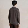 Hengyuanxiang Men's Pure Cashmere Mock Neck Sweater