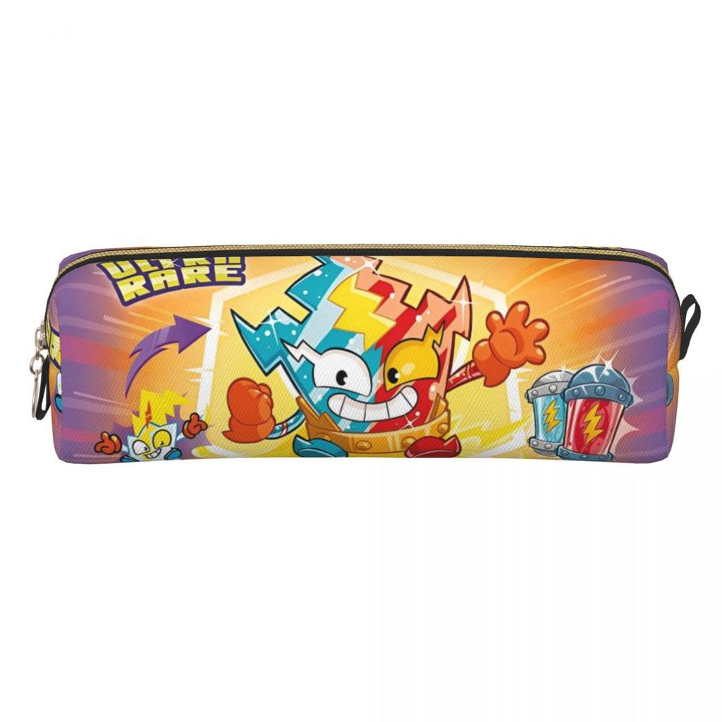 Creative Super Zings Pencil Case Funny Superzings Pencilcases Pen for Student Large Storage Bag School Supplies Gifts Stationery