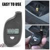Car Tire Pressure Gauge Auto Mini Keychain LCD Digital Display Tire Air Pressure Tester Meter Car Motorcycle Tire Safety Alarm