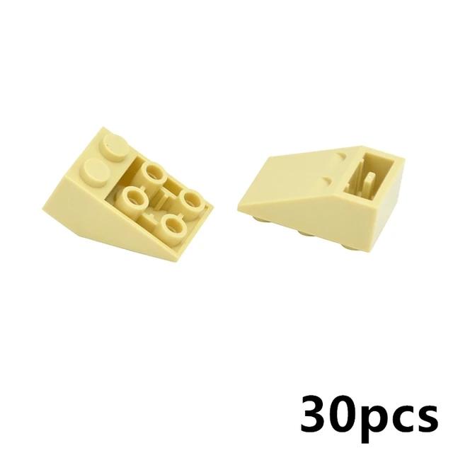 Sklon obrácený 2x1x3 Stavebnice Kompatibilní 2449 Technické díly DIY Sestavovací částice Skloněná plocha Obrácené cihličky MOC Hračky
