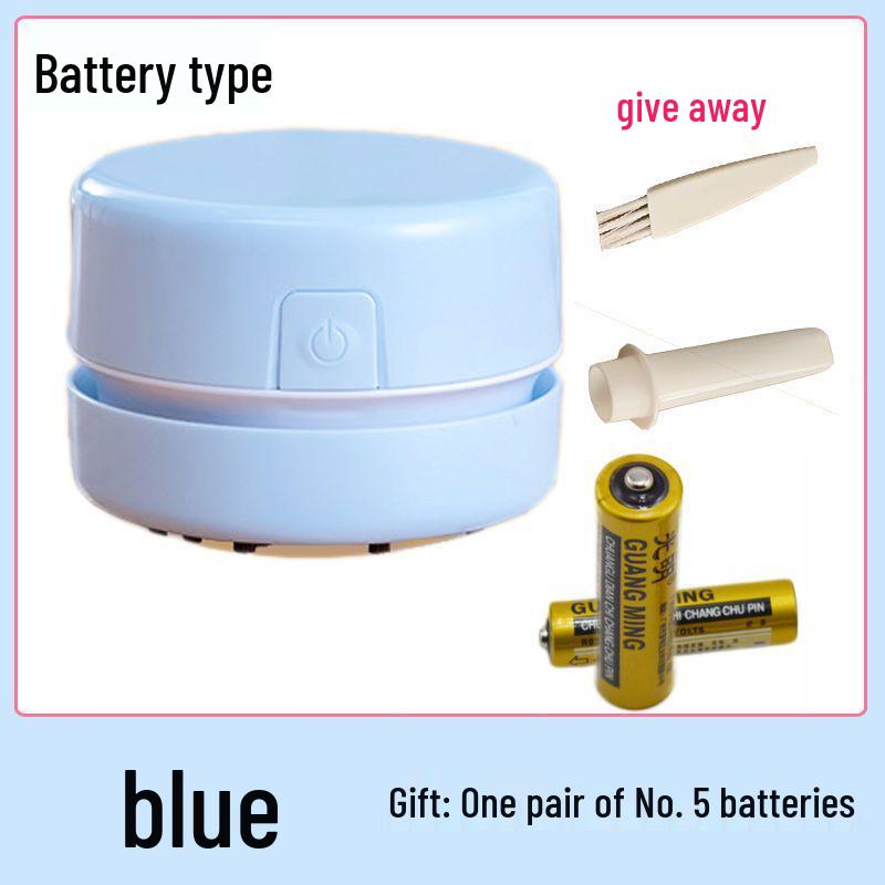 Wireless Mini USB Rechargeable Desktop Vacuum Cleaner for Crumbs