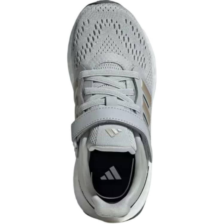 Adidas Pureboost Comfortable Non-Slip Breathable Low-Top Running Shoes Kids Running Shoes Gray JI2050