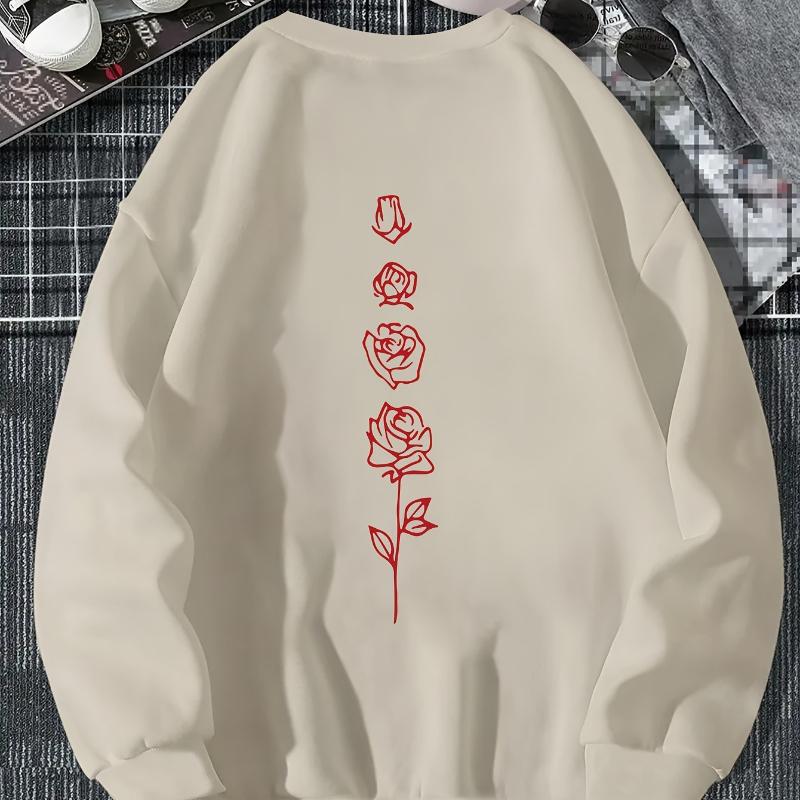 

Suitable for Office, Outdoor & Casual, Versatile Style & Comfort, Men s Crew Neck Sweatshirt S