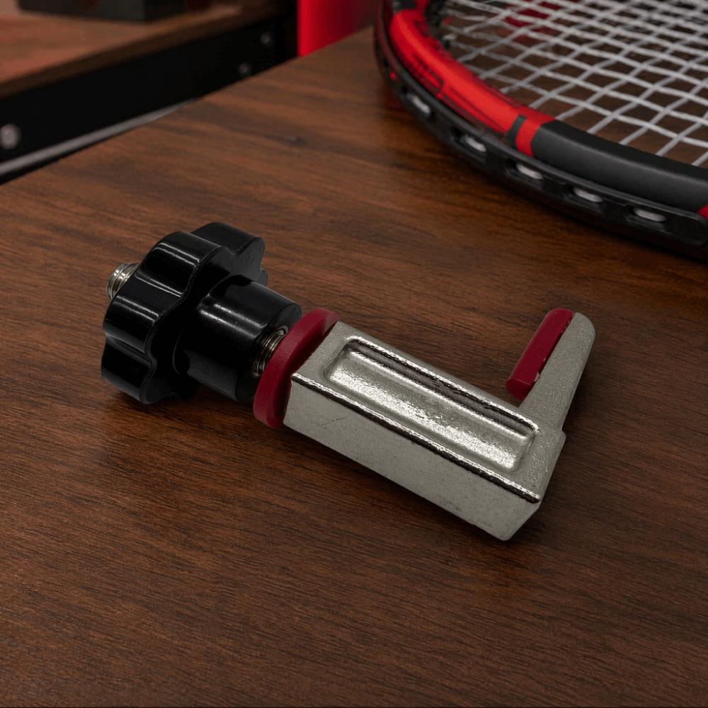 Threaded Screw L Frame Cantilever Metal Fixed Arm Tennis Racket Maintenance