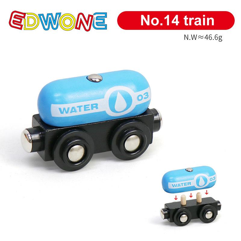 1pcs Magnetic Train Toys Wooden Train Locomotive Car Truck Railway Accessories Fit for Wooden Tracks Toys for Kids Gifts