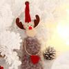 Christmas Decorations: Cute Plush Elk Pendant, Christmas Tree Ornament