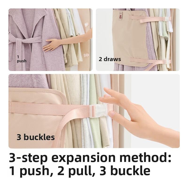 Aufbewahrungsbrett, Druckbrett, Kleidersack, Staubschutzhülle, Kleiderschrank-Aufbewahrungswunder, Aufbewahrungstasche für Daunenjacken, Mantel