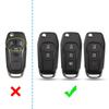 Carbon Fiber Texture Key Case for Ford: Fits Mondeo, Lincoln, Mustang, Focus - Protective Shell
