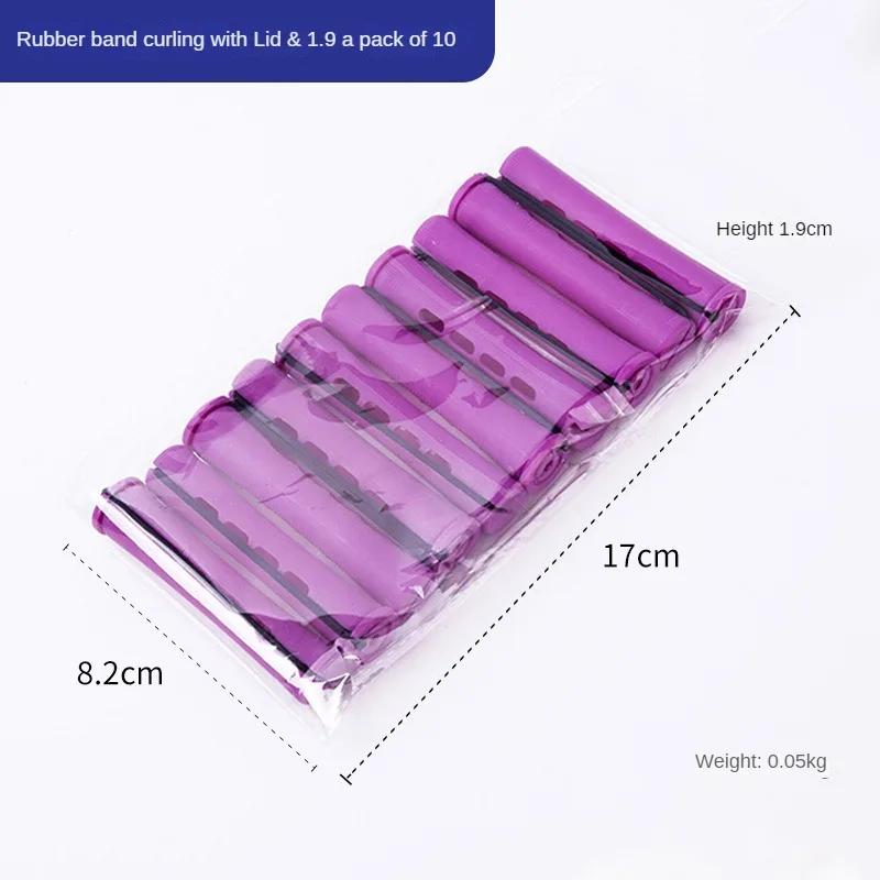 10pcs Hair Cold Roller Heatless Curling Curlers Hair Heatless Curling Rods Magic Hair Curlers Without Heat Wave Curly Perm Rods