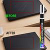 Paint Chip Cover Pen Black Color Repair Pen for Cars, Motorcycles and Bikes, Targeted Touch Up for Light Finish Wear and Daily Appearance Care