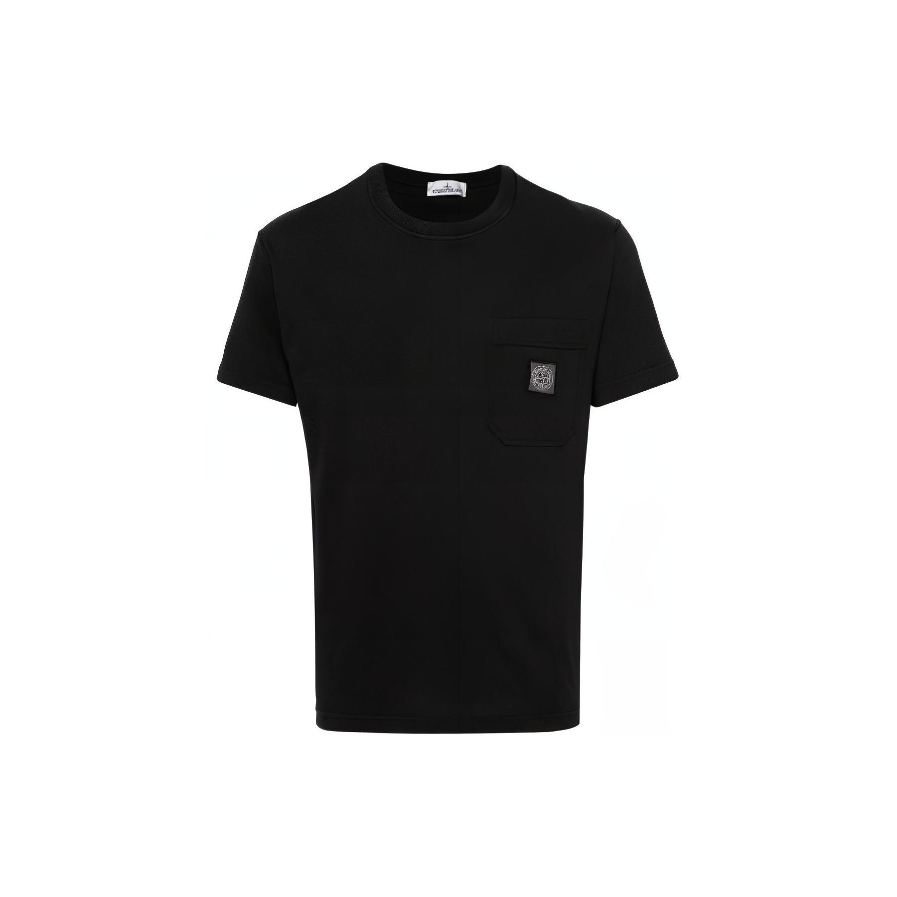 Stone Island Logo Crew Neck Loose