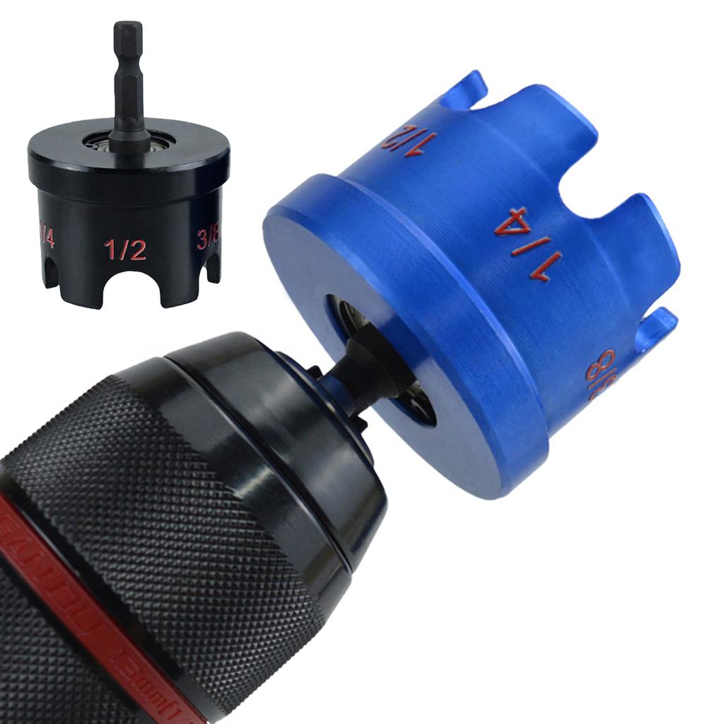 Outil d'extraction hexagonal pour écrous de supports de conduits et systèmes de profilés Outil extracteur de boulons pour tiges filetées de 3/8, 1/4 et 1/2 po