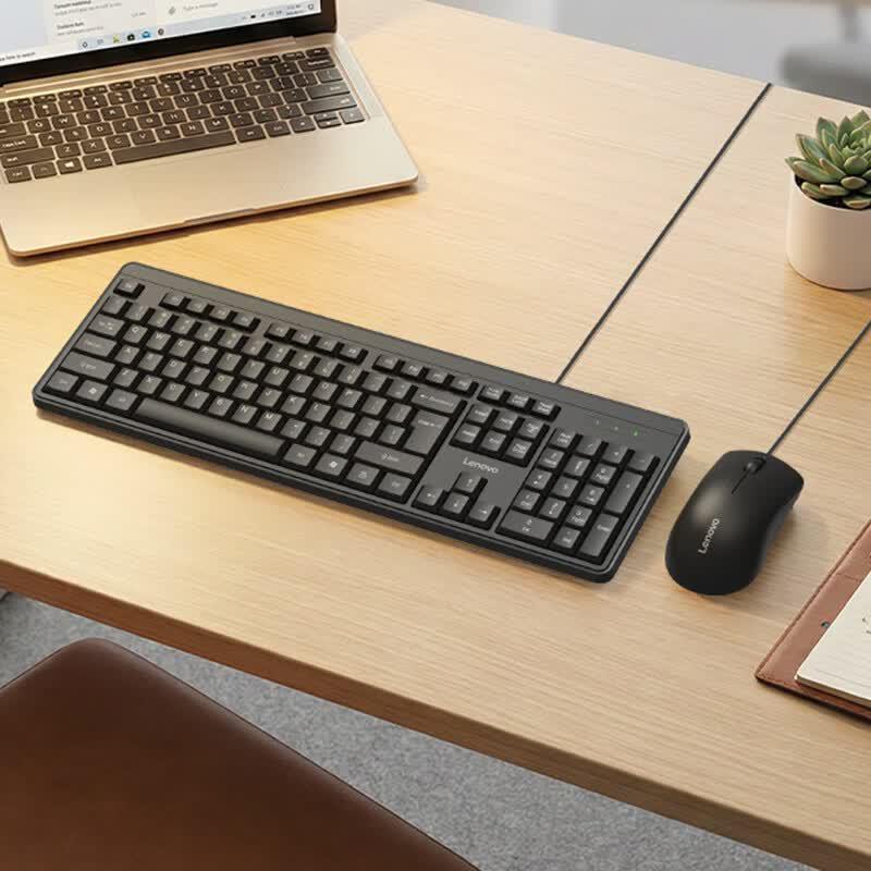 Lenovo Business Wired Keyboard Mouse Set