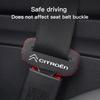 Car Logo Seat Safety Belt Buckle Cover Interior Accessories For Citroen 2CV DS5 RD3 Cross Berlingo Xsara Grand Cactus Saxo Jumpy amj123