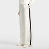 FILA Heritage Fashion Simple Retro Classic Daily Versatile Comfortable Knitted Casual Pants Women bottoms Cloud-Mushroom-White F11W618602FWT