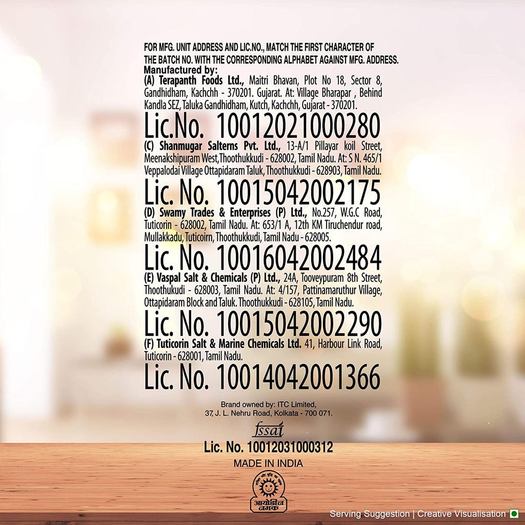 Aashirvaad Salt with 4-Step Advantage, 1KG