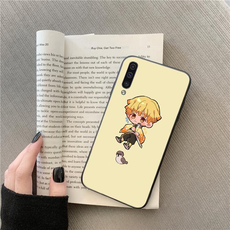 

Чехол для телефона с мультяшным рисунком Demon Slayer Kimetsu No Yaiba для Samsung Galaxy A13 A03 A12 A32 A71 A11 A21S A02 A52 A72 A51 A50 A70 A31 M31 M31