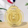 2 in Medal Kids Golden Winner Awards Medal Gold Silver Bronze Prize Gold Silver Bronze Award Medal for Competitions Party