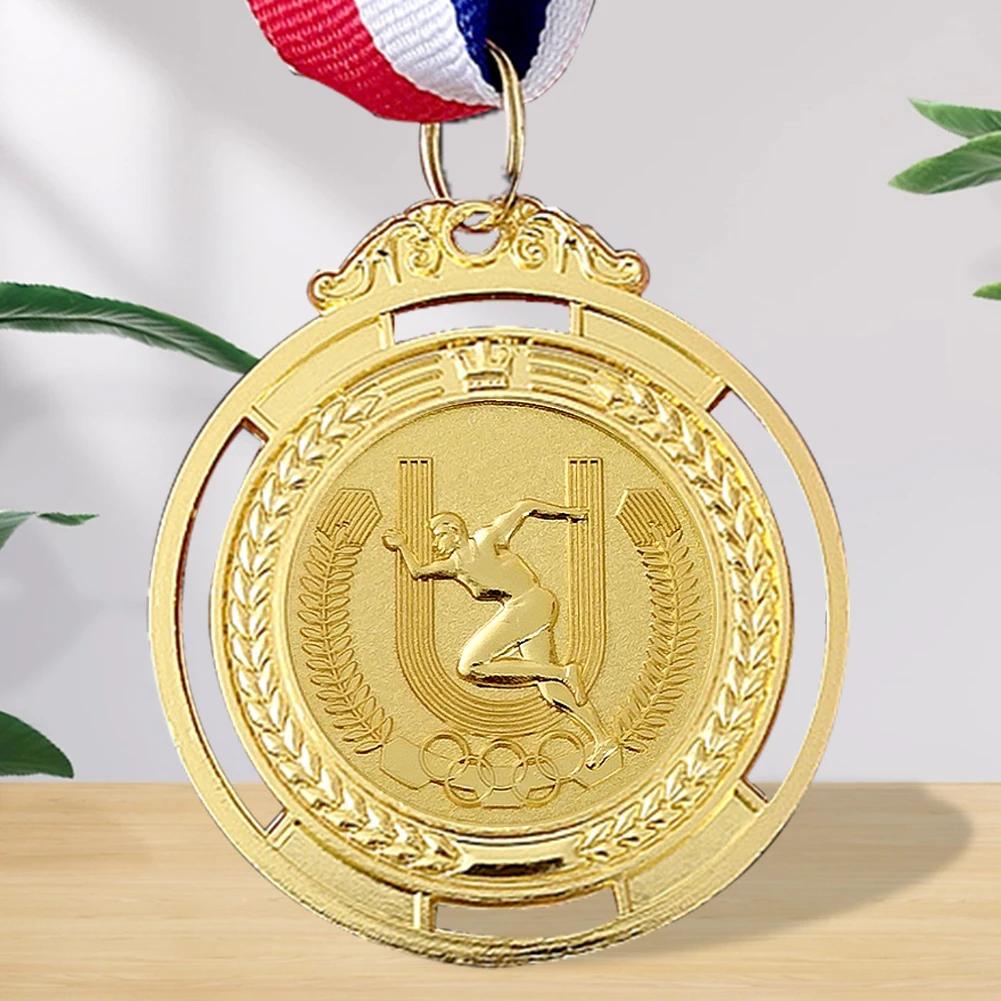 2 in Medal Kids Golden Winner Awards Medal Gold Silver Bronze Prize Gold Silver Bronze Award Medal for Competitions Party