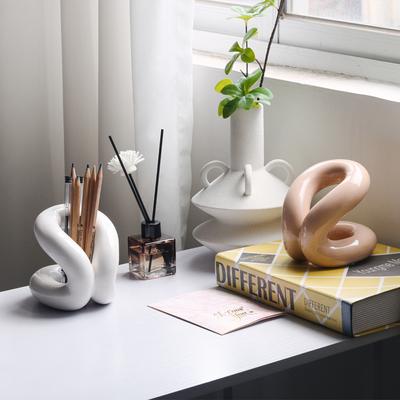 Einfache Moderne Kreative Geometrische Knoten Ornamente Schreibtisch Schminktisch Desktop Aufbewahrungsregal Ausstellungs Kunst Dekorationen
