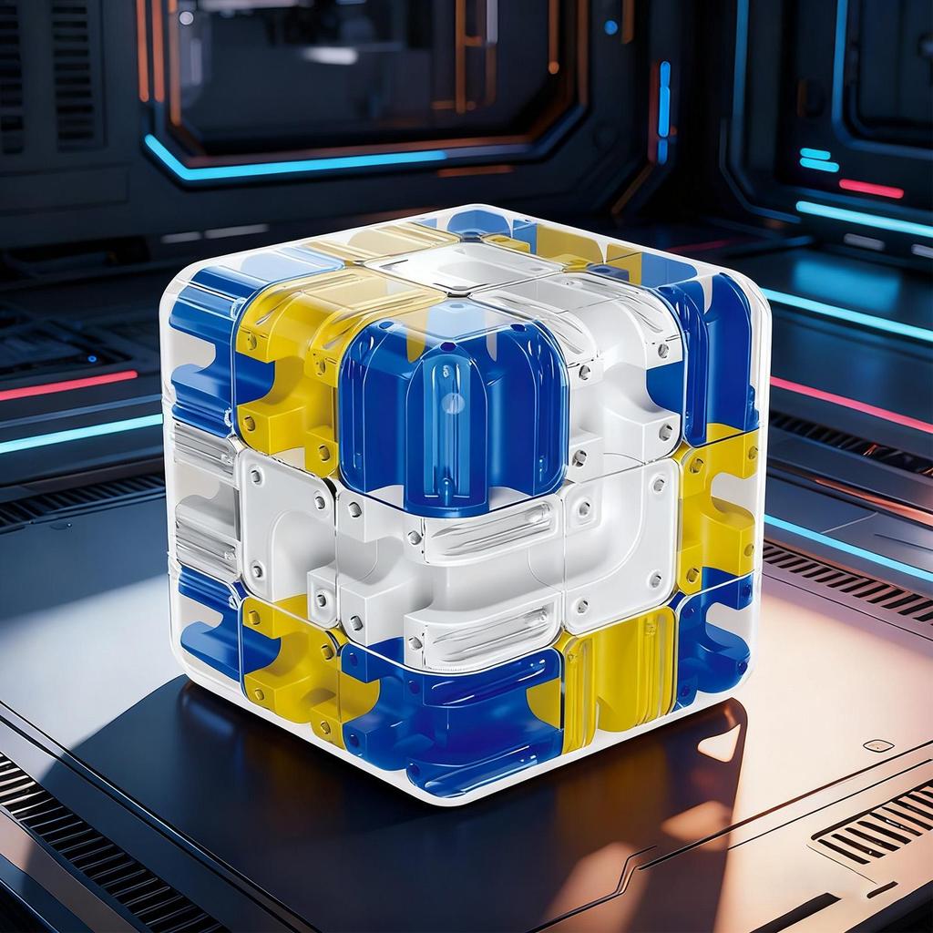 3D Maze Magic Cube Fidgeting Toys child Labyrinth Creative Puzzle Intelligence Cube Anti-Stress toys Maze Ball Roller Ball Cube