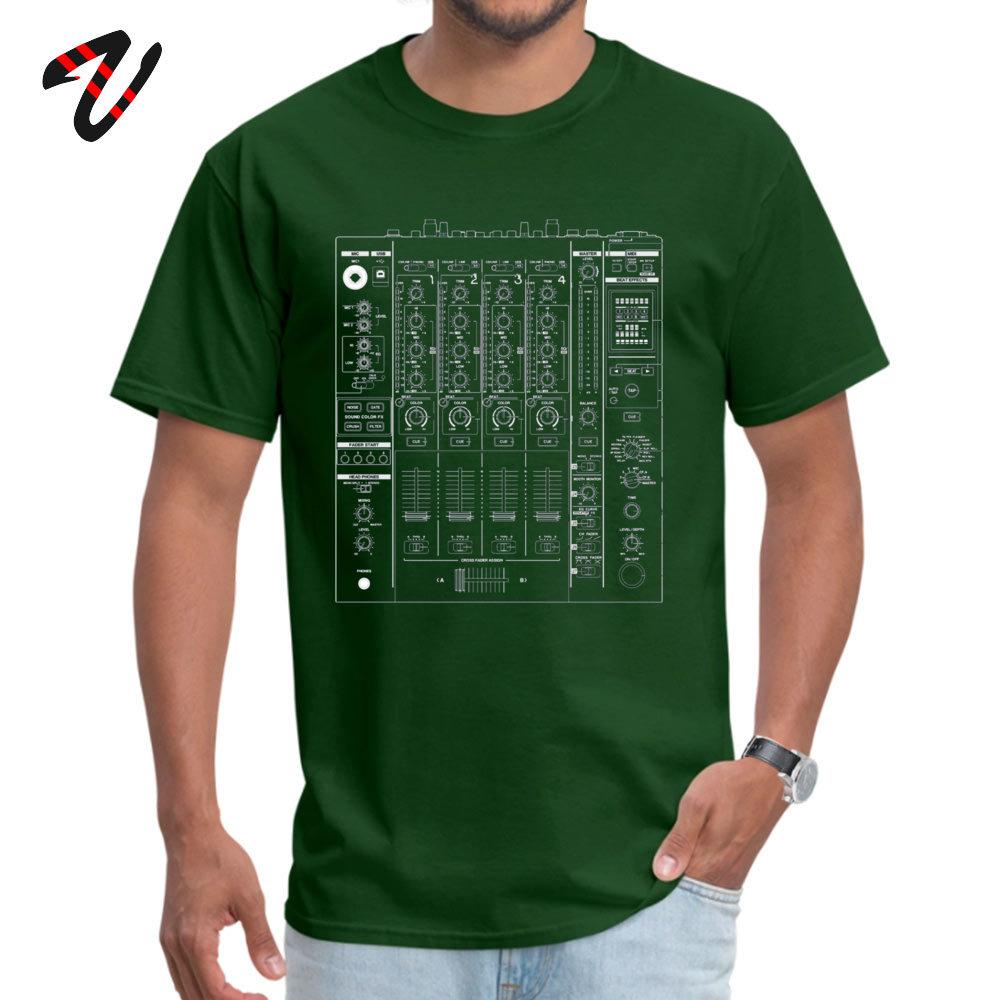 Reines Rasta Männer Programmierer Ärmel DJ Mixer T-Shirt Fitness Enge Oberteile T-Shirts Neues Design bequemes Rundhals-Oberteil T-Shirts