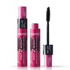 2 In1 3D Fiber Mascara Black Eye Curling Eyelash Double Mascara Waterproof Full Mascaras Makeup Tool