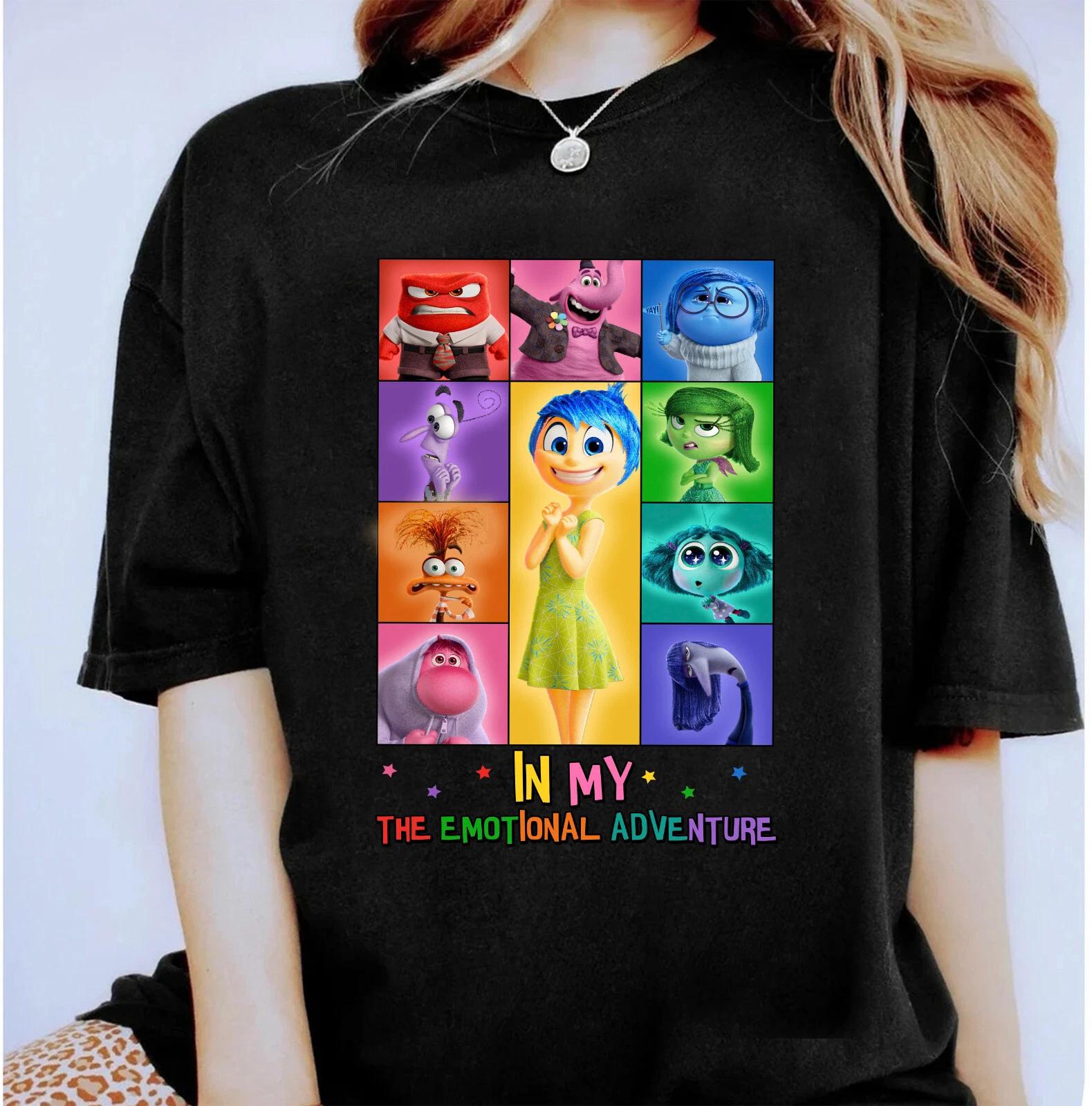 Disney Inside Out 2 In My Emotional Adventure Unisex Adult Kid Shirt 2XL