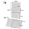 French Cleat Hanger  Aluminum Clips  Wall Mounting Bracket Hardware Kit for Mirrors Shelf Whiteboard Frames 6SET