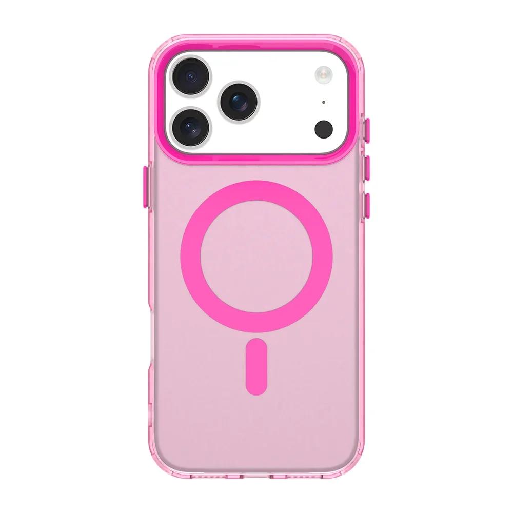 Fashion Candy Color Skin Friendly Frosted Case For iPhone 17 Air 16E 15 14 Plus 13 12 11 Pro Max Wireless Charge Anti-Drop Cover