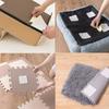 8PCS Carpet Anti-slip Sticker 10*10*0.2cm Carpet Sticky Pads For Home: Secure & No-Trace Floor Protection Homes Accessories