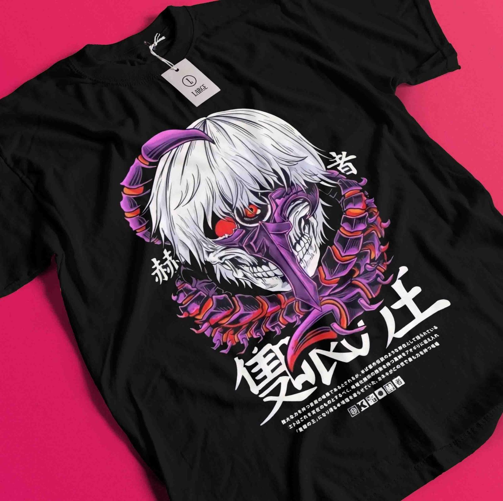 

Футболка Tokyo Ghoul Кен Канеки Футболка Джузо Сузуя Футболка Тока Кирисима Хоррор AA128 M