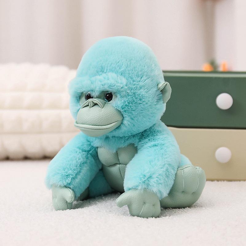 Simulation Gorilla Plush Toy Zoo Doll Doll Gift Child Throw Pillow Birthday Gift
