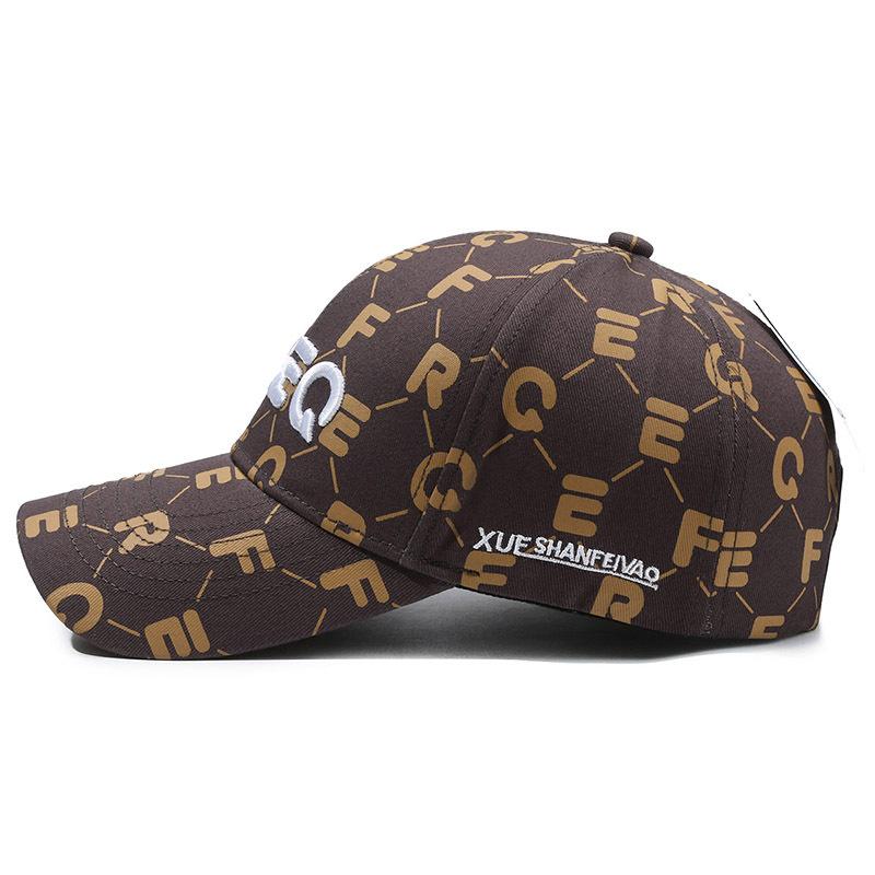 New Embroidered Letter Baseball Cap for Men and Women Outdoor Leisure Sunscreen Sunshade Fashion Versatile Travel Must
