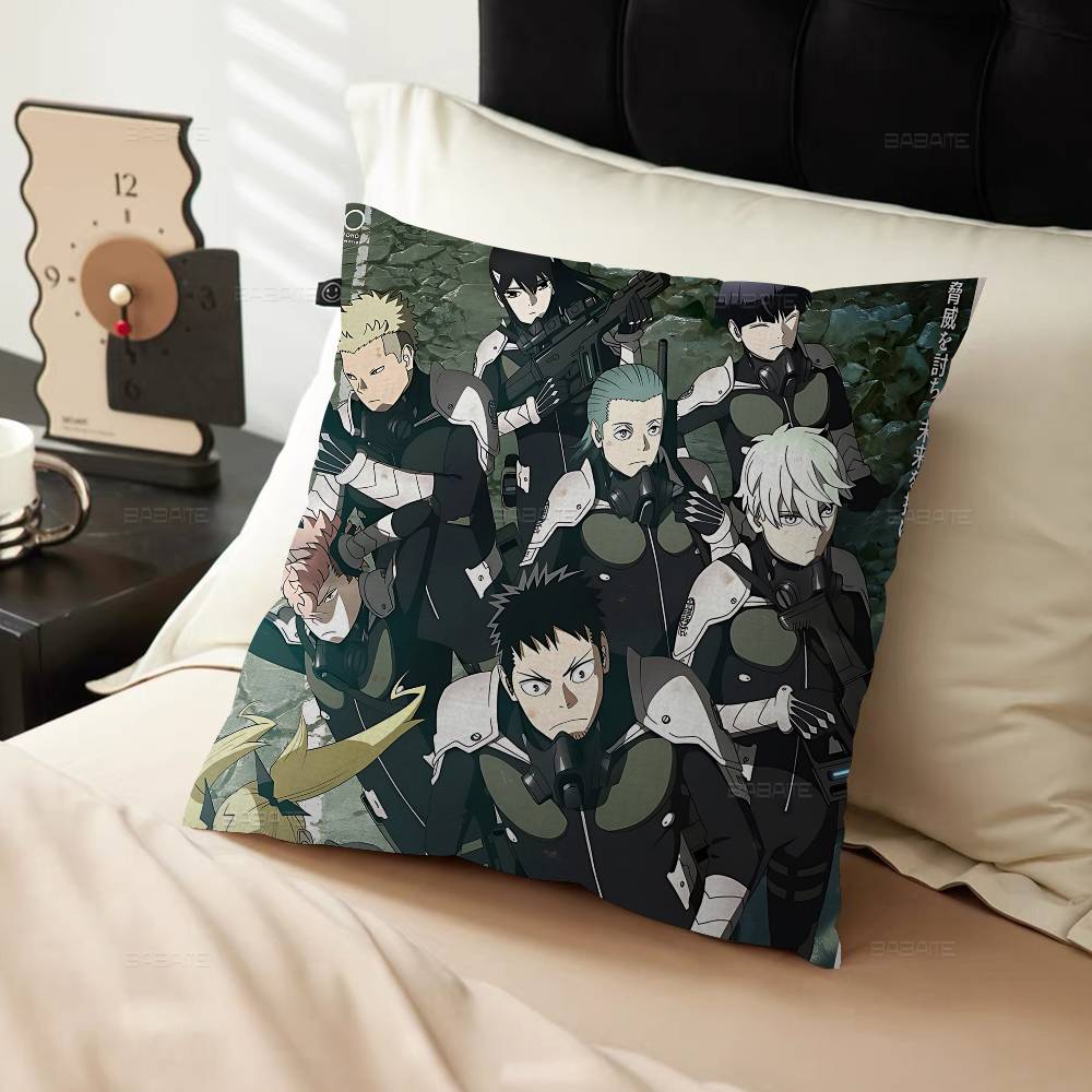Animation KKaiju No Lucky Dragon pillow cover sofa cushion cover home room decoration children gift