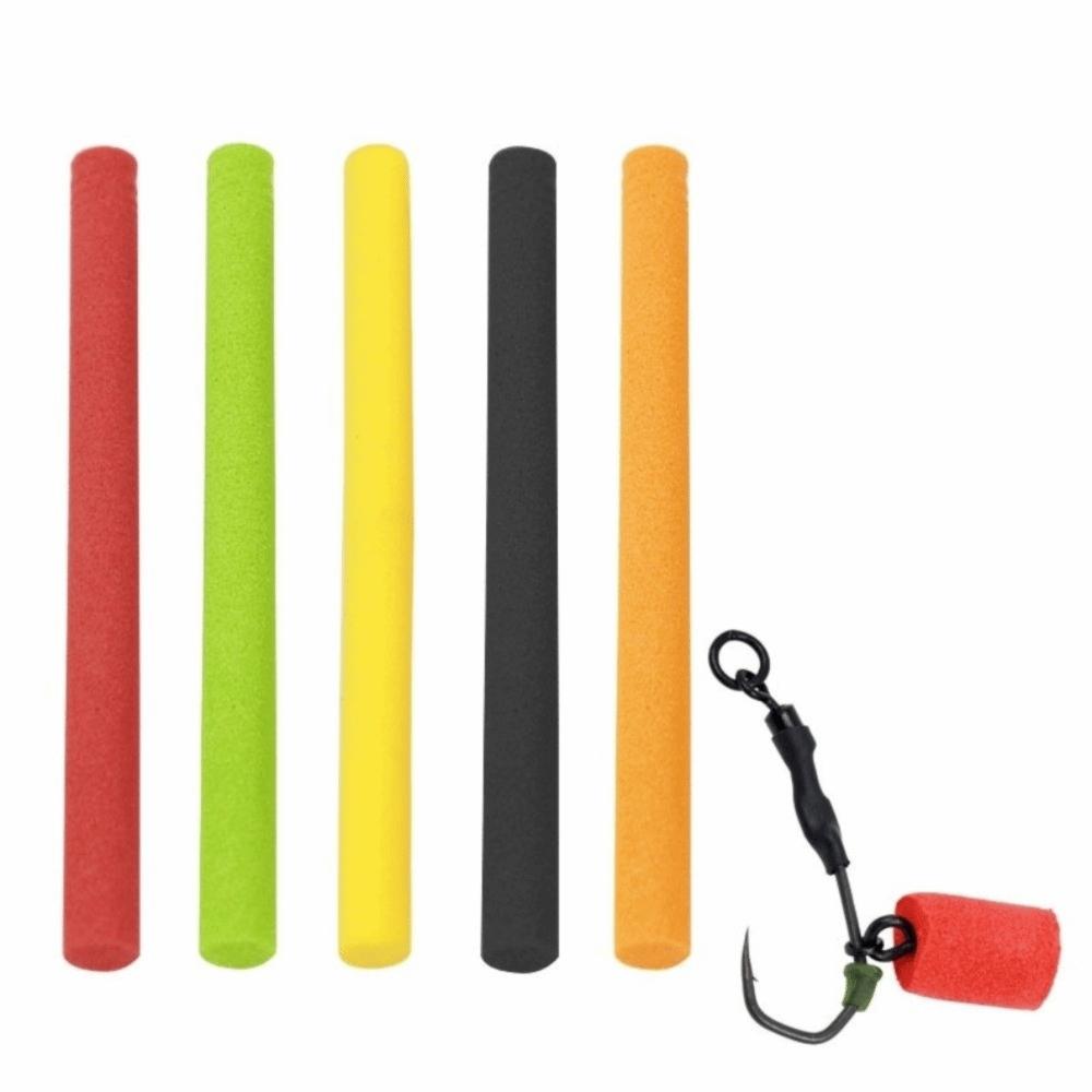 5pcs 8mm 6mm Pop Up Foam Sticks Buoyancy Design Fishing Zig Rig Foam Sticks  Pop-up Baits Fishing