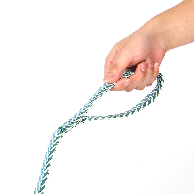 New dog imitation cotton jacquard arrow pet collar can be hung on a leash, Labrador explosion-proof dog walking rope