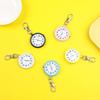 Portable Anti Shock Digital Keychain Timepiece For Outdoor Enthusiasts Seniors Traveler Lightweight Wearable Accessory