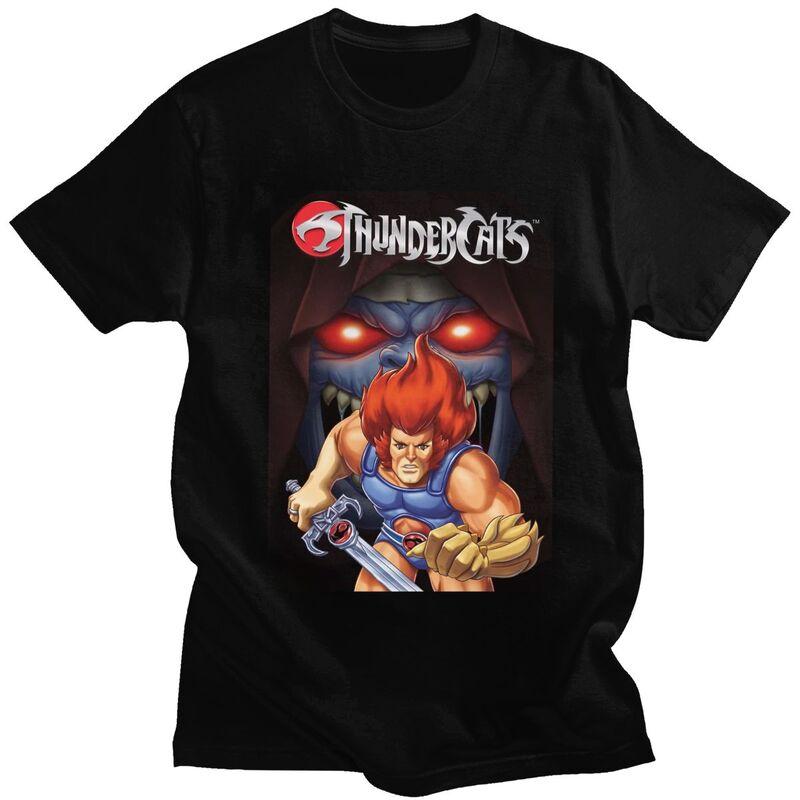 Custom Thundercats HiMan T Shirt for Men 100% Cotton Tshirt Leisure Tees Short Sleeve T-shirt Clothing - Men s Summer Cotton ... S разноцветный
