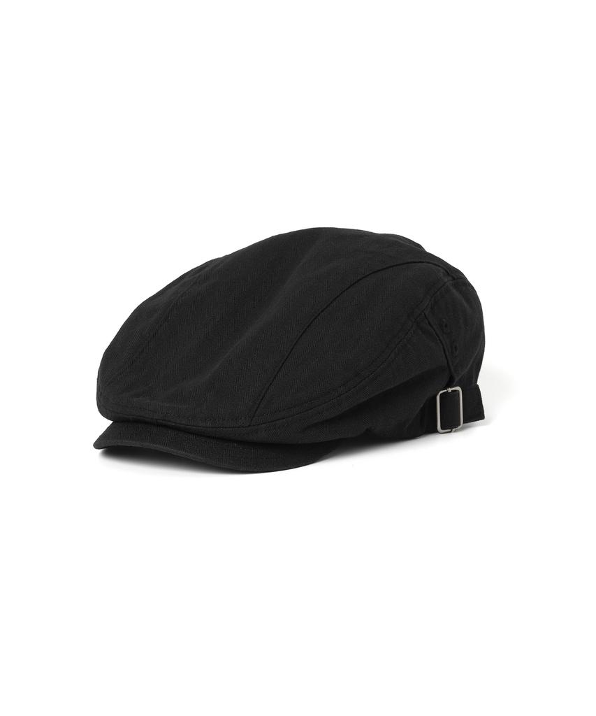 MILLO WOMEN Herringbone Hunting Cap [Black]