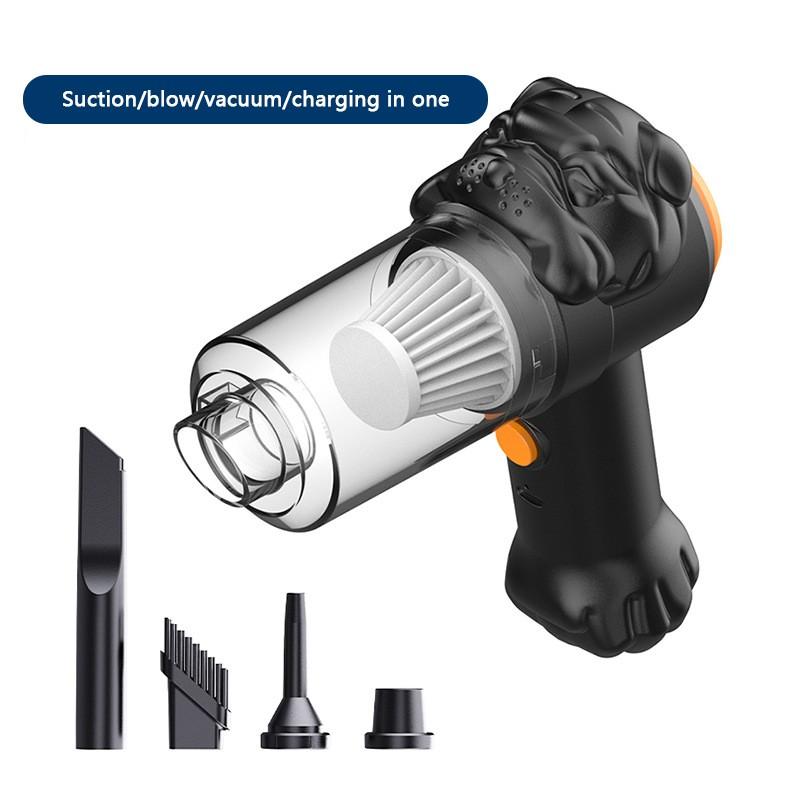 

Беспроводной пылесос с милой собакой, бытовой пылесос с зарядкой через USB, большой всасывающий пылесос, ручной настольный пылесос as the picture